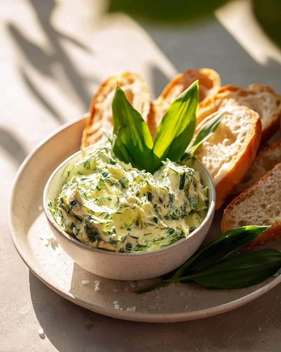 Bärlauch Frischkäse Butter: Dein cremiger Frühlings-Genuss