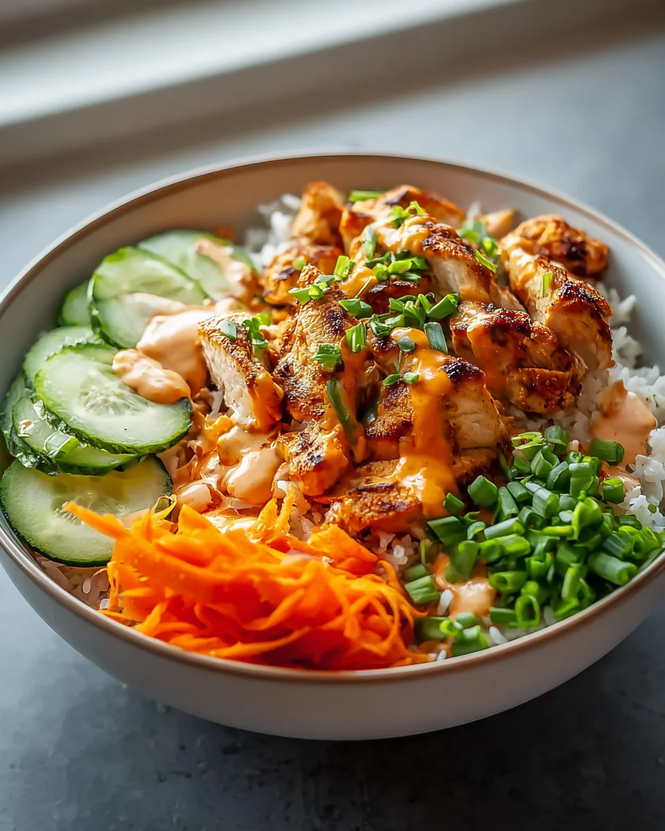 Hähnchen Bowl scharf & cremig: Einfach, schnell, unwiderstehlich!