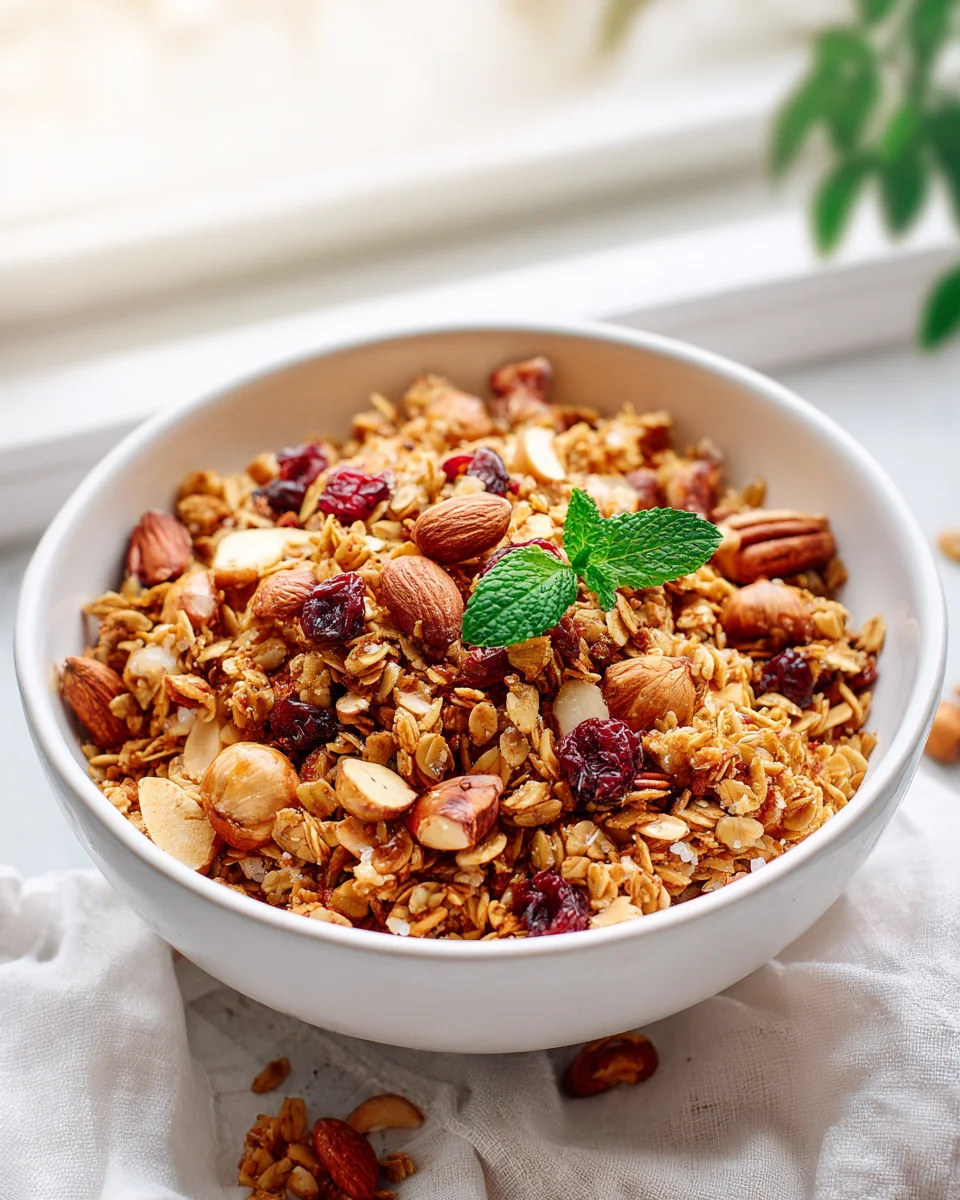 Knuspriges Honig-Nuss-Granola: Dein selbstgemachtes Rezept