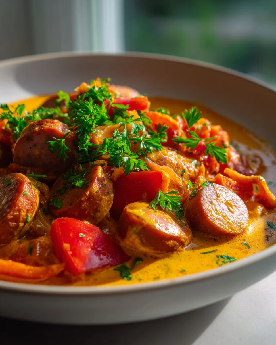 Blitz-Wuerstchengulasch: Einfach, deftig & unwiderstehlich!