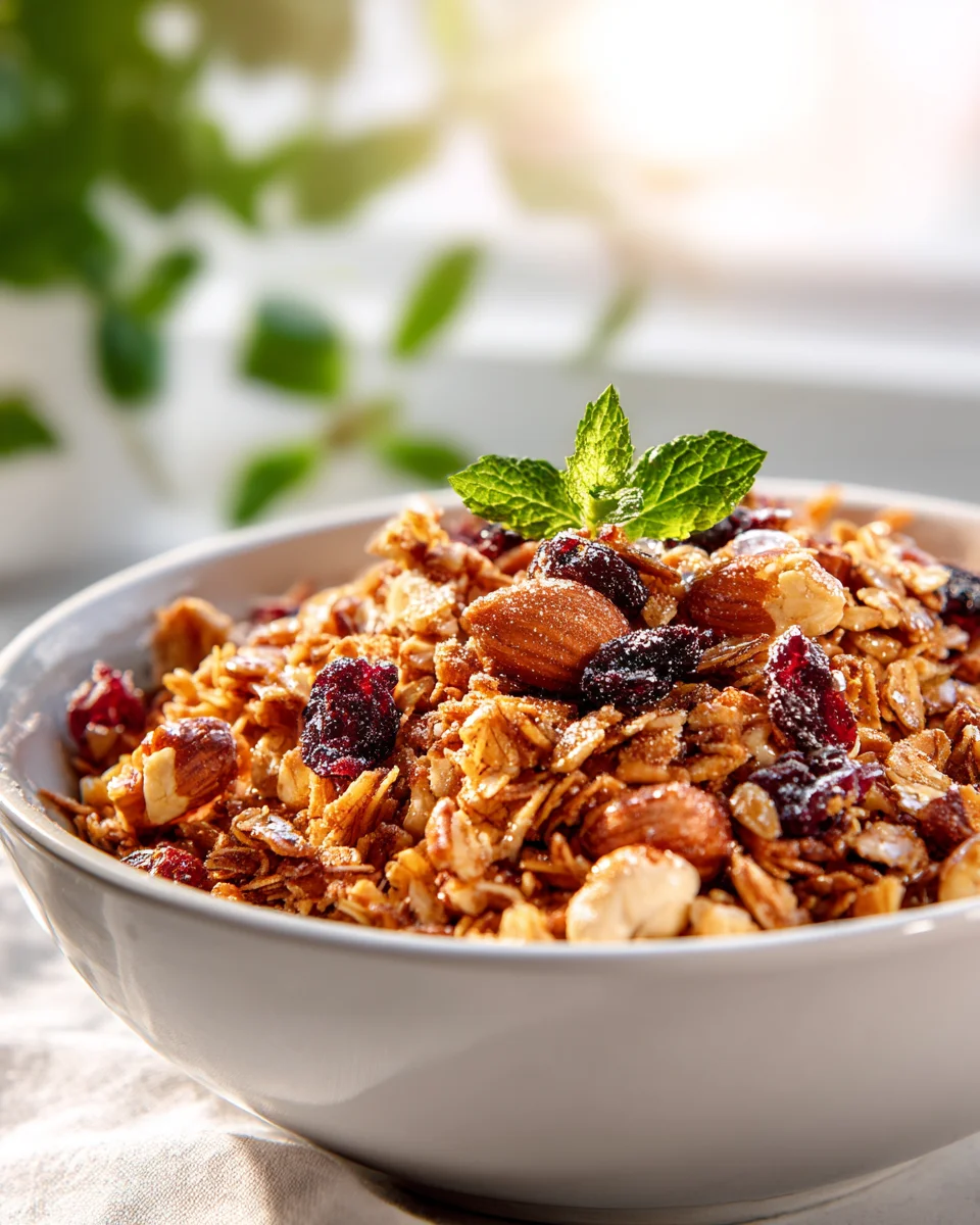 Knuspriges Honig-Nuss-Granola: Dein selbstgemachtes Rezept