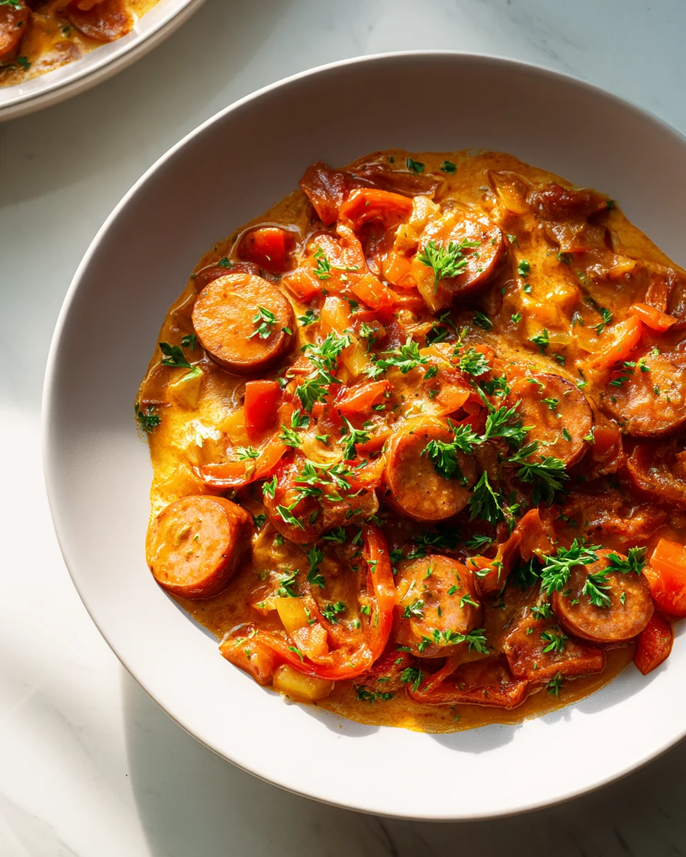 Blitz-Wuerstchengulasch: Einfach, deftig & unwiderstehlich!