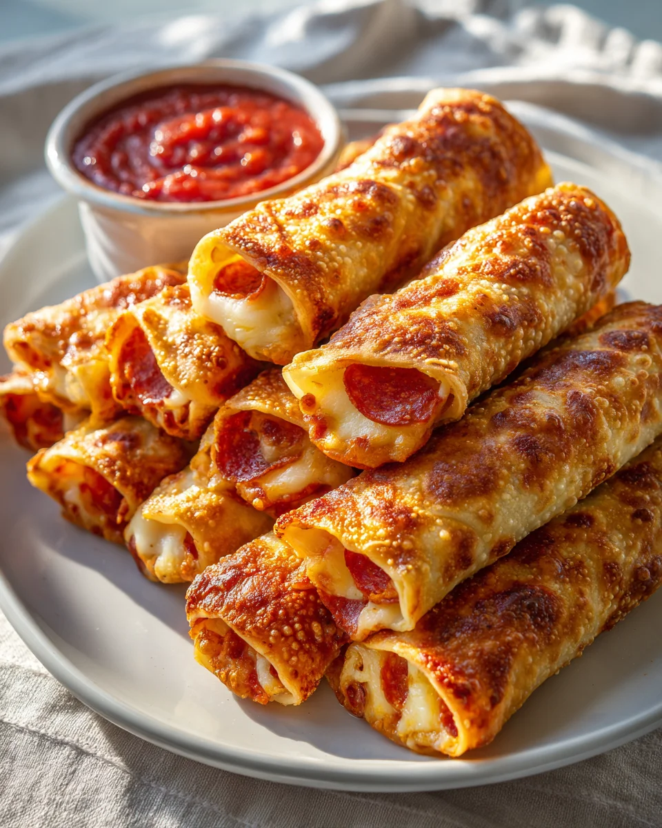 Hausgemachte Pizzabrötchen: Der ultimative Partysnack!