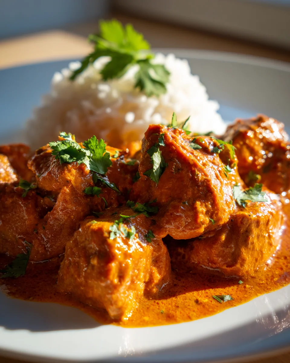 Indisches Butter Chicken im Ofen: Cremig & Würzig genießen!