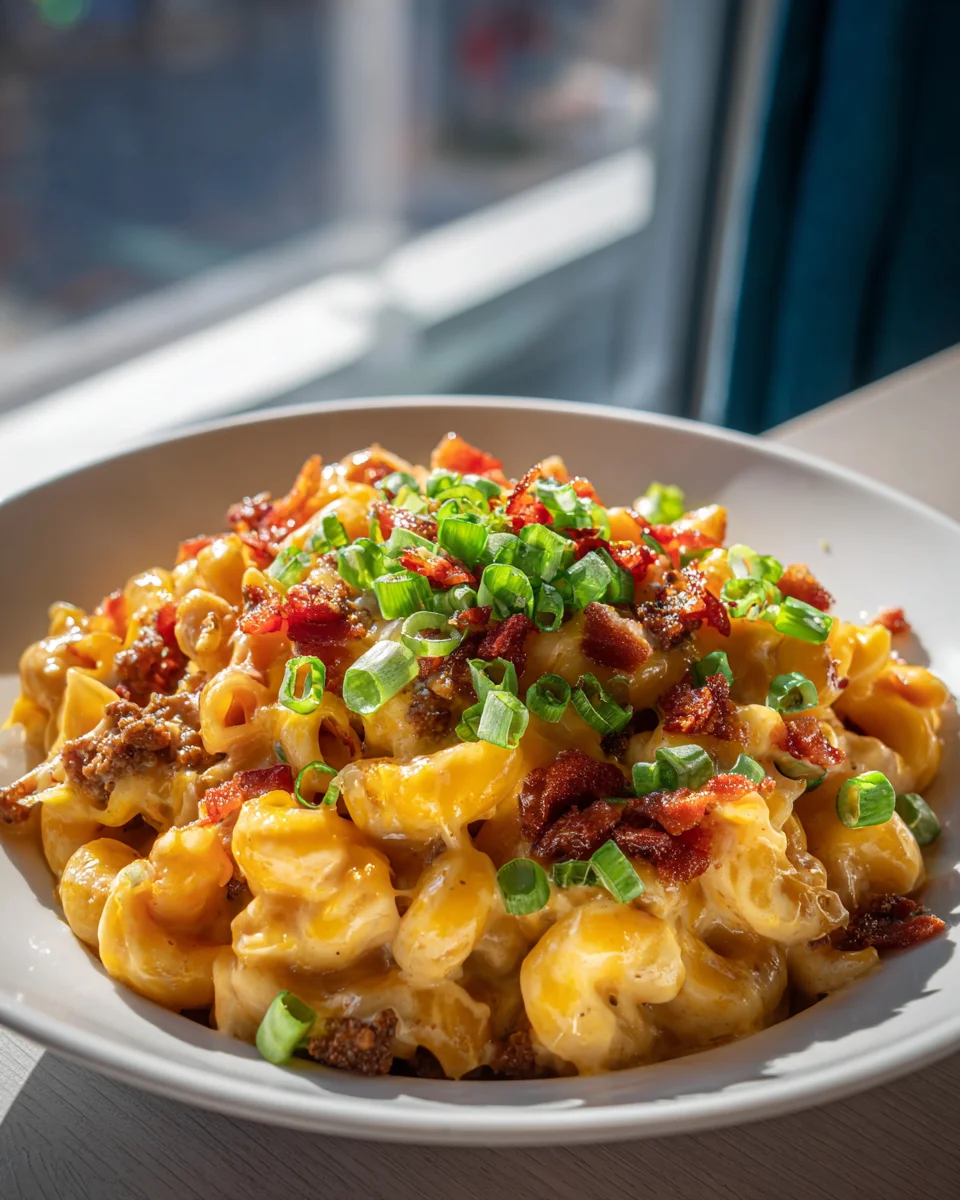 Cremige Cheeseburger Pasta mit Beef – Einfach unwiderstehlich!