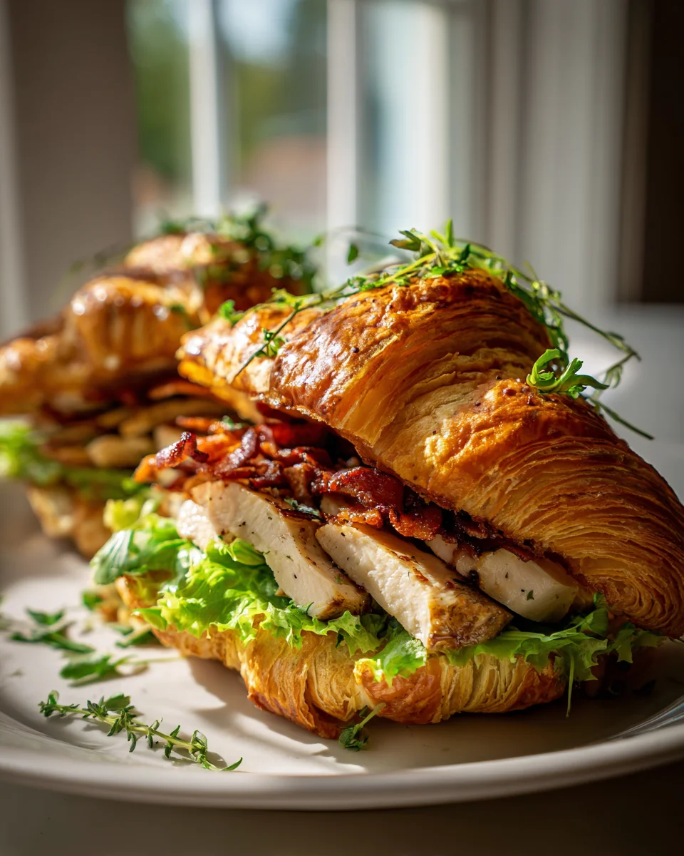 Beef Baconchickencroissant: Einzigartig & unwiderstehlich lecker.
