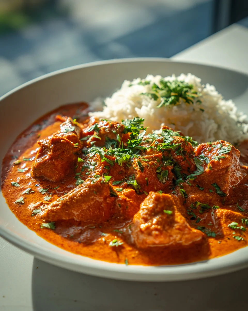 Indisches Butter Chicken im Ofen: Cremig & Würzig genießen!