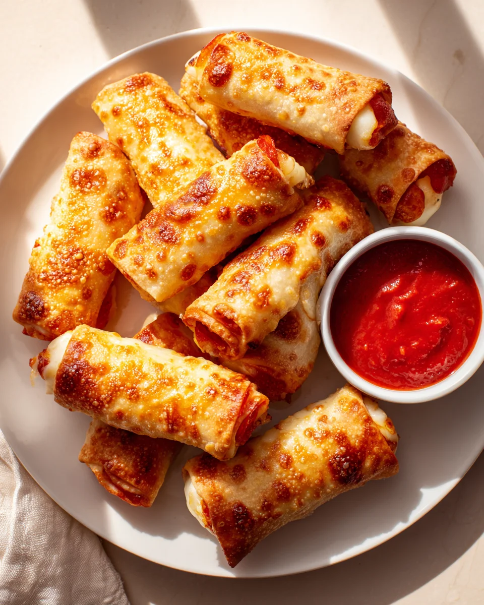 Hausgemachte Pizzabrötchen: Der ultimative Partysnack!