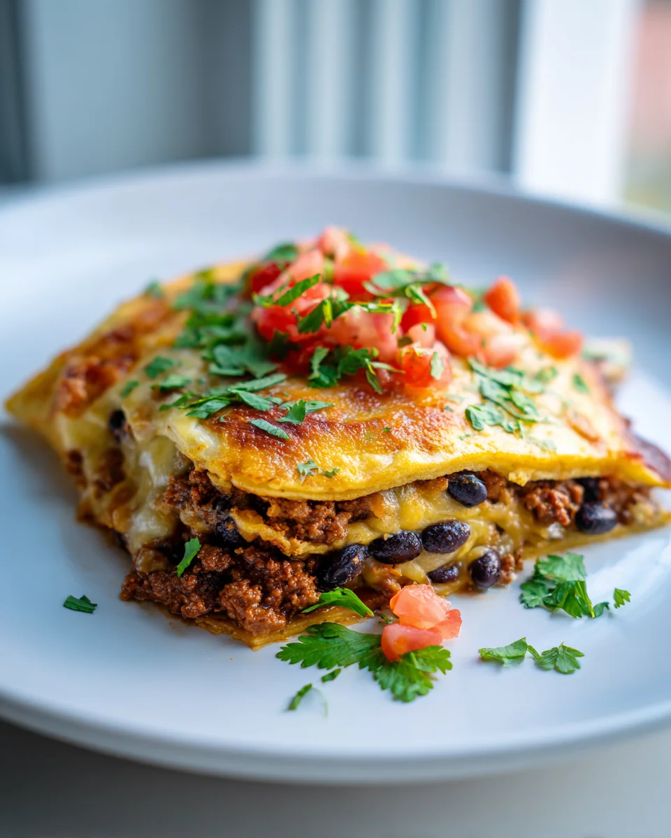 Der beste Mexikanische Tortilla Auflauf mit Hackfleisch