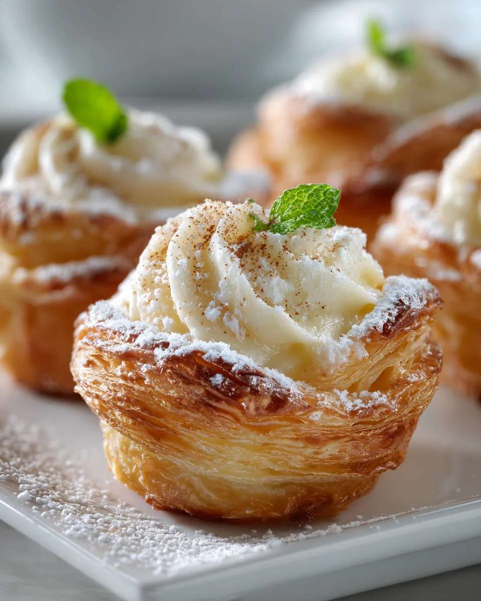 Party Ready Mini Süße Zimt-Drehscheiben Cups Rezept