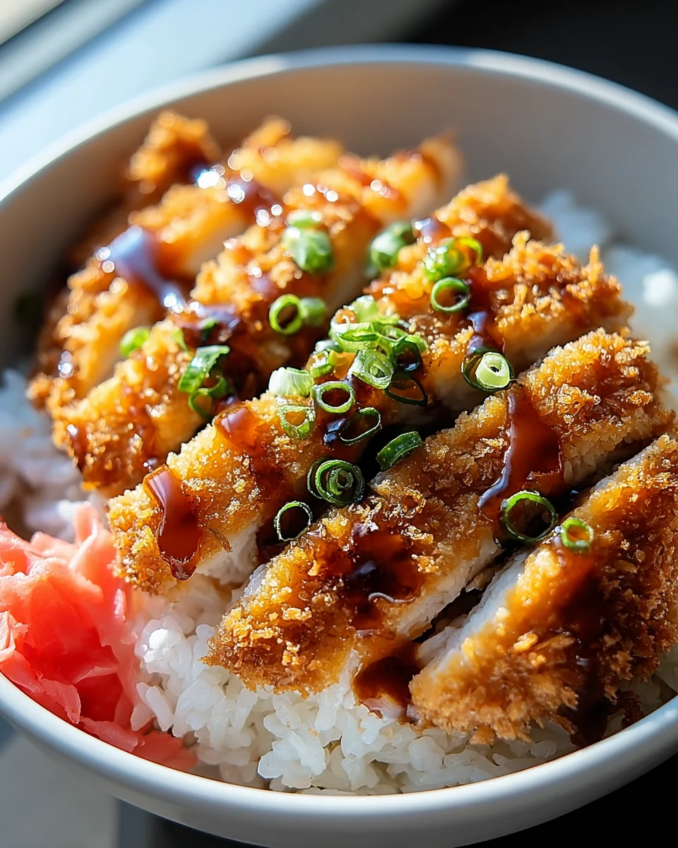 Unwiderstehliche Katsu-Bowls mit Rinderfleisch und Tonkatsu-Sauce