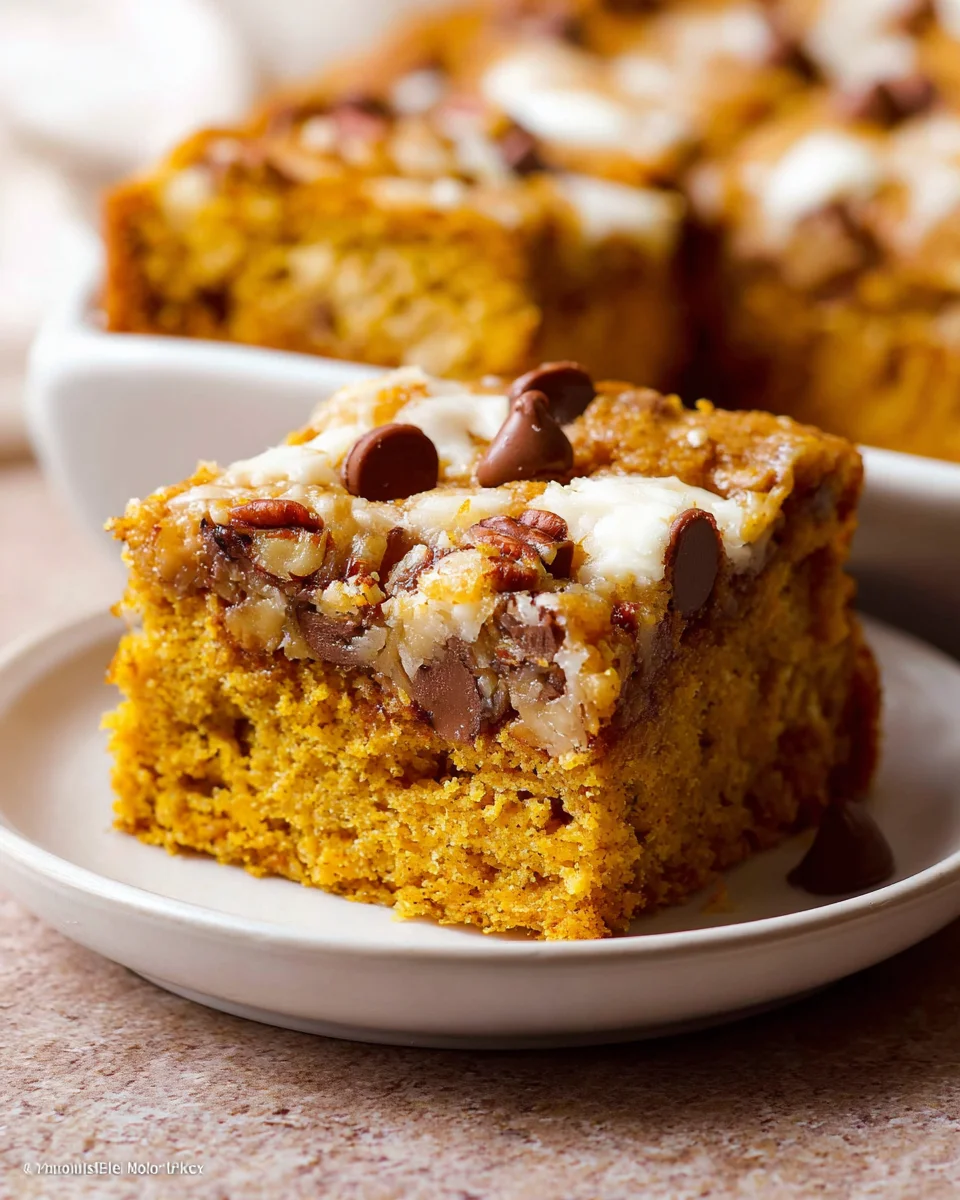 Kürbis-Erdbeben-Kuchen