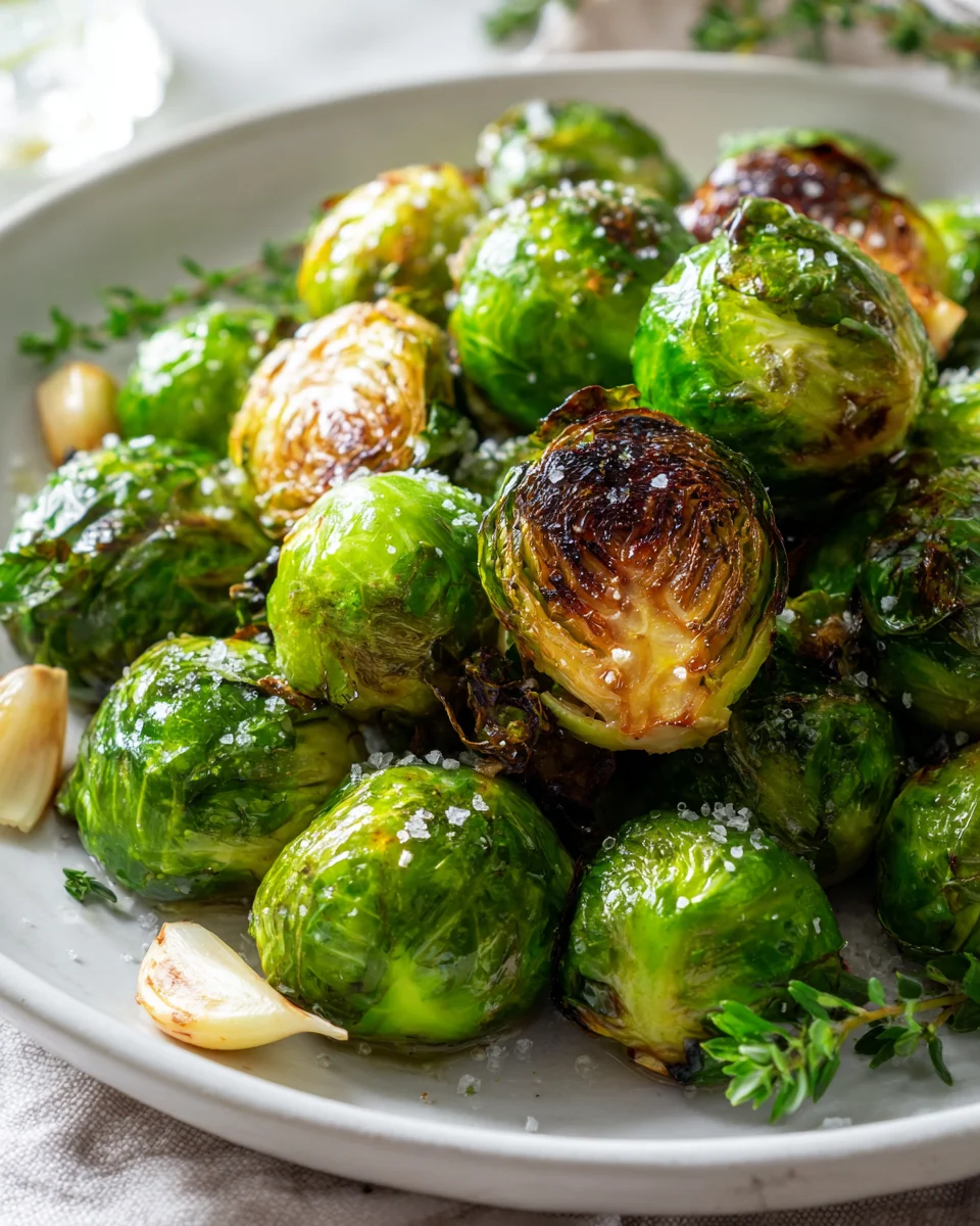 Overnight Airfryer Rosenkohl: Perfekt für Meal Prep!