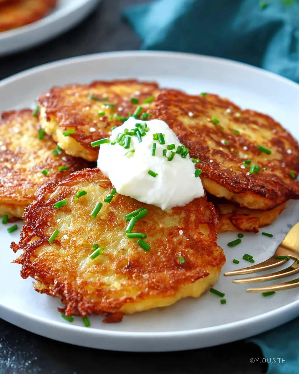 Leckere Kartoffelpuffer – Traditionelle deutsche Rezeptidee!
