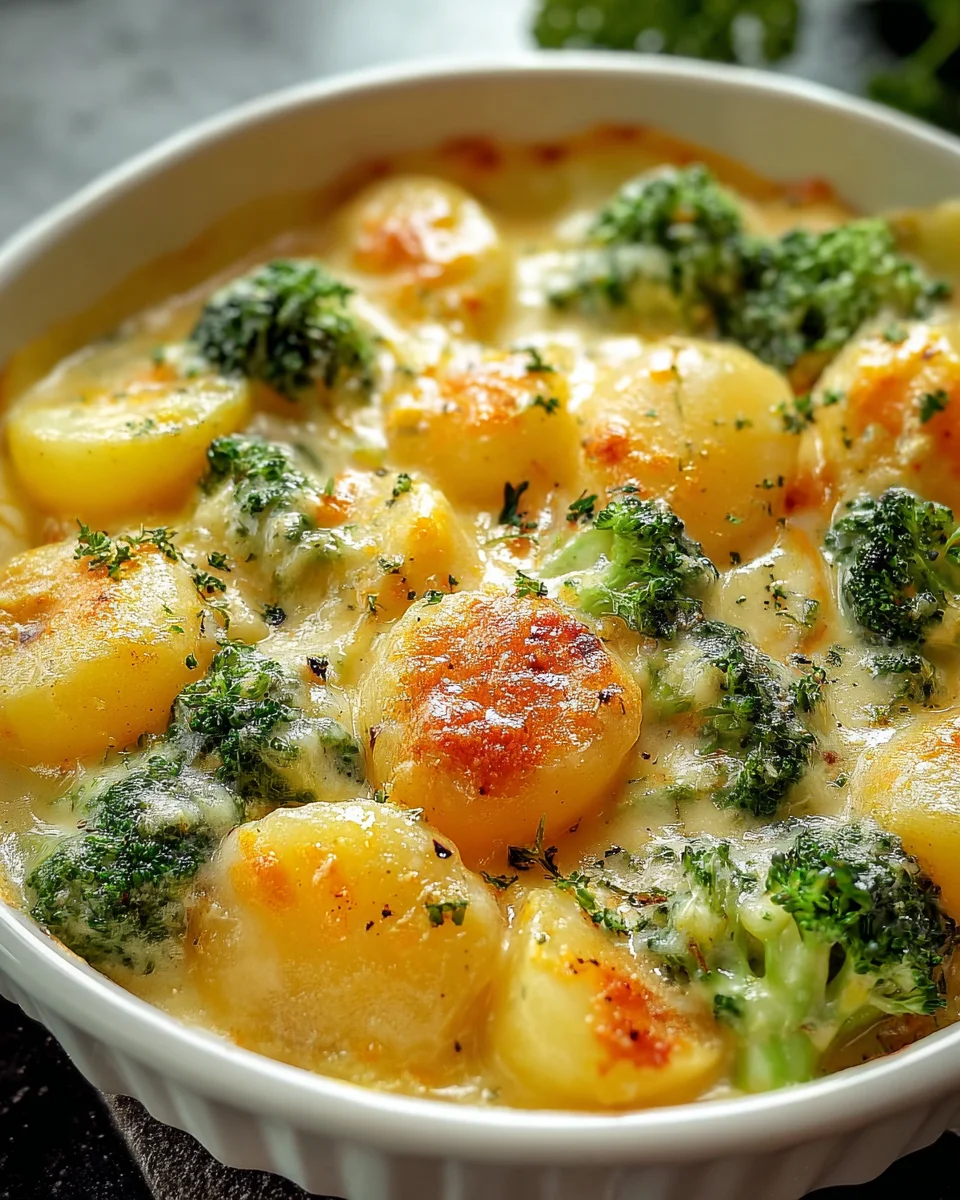 Cremige Brokkoli-Kartoffeln