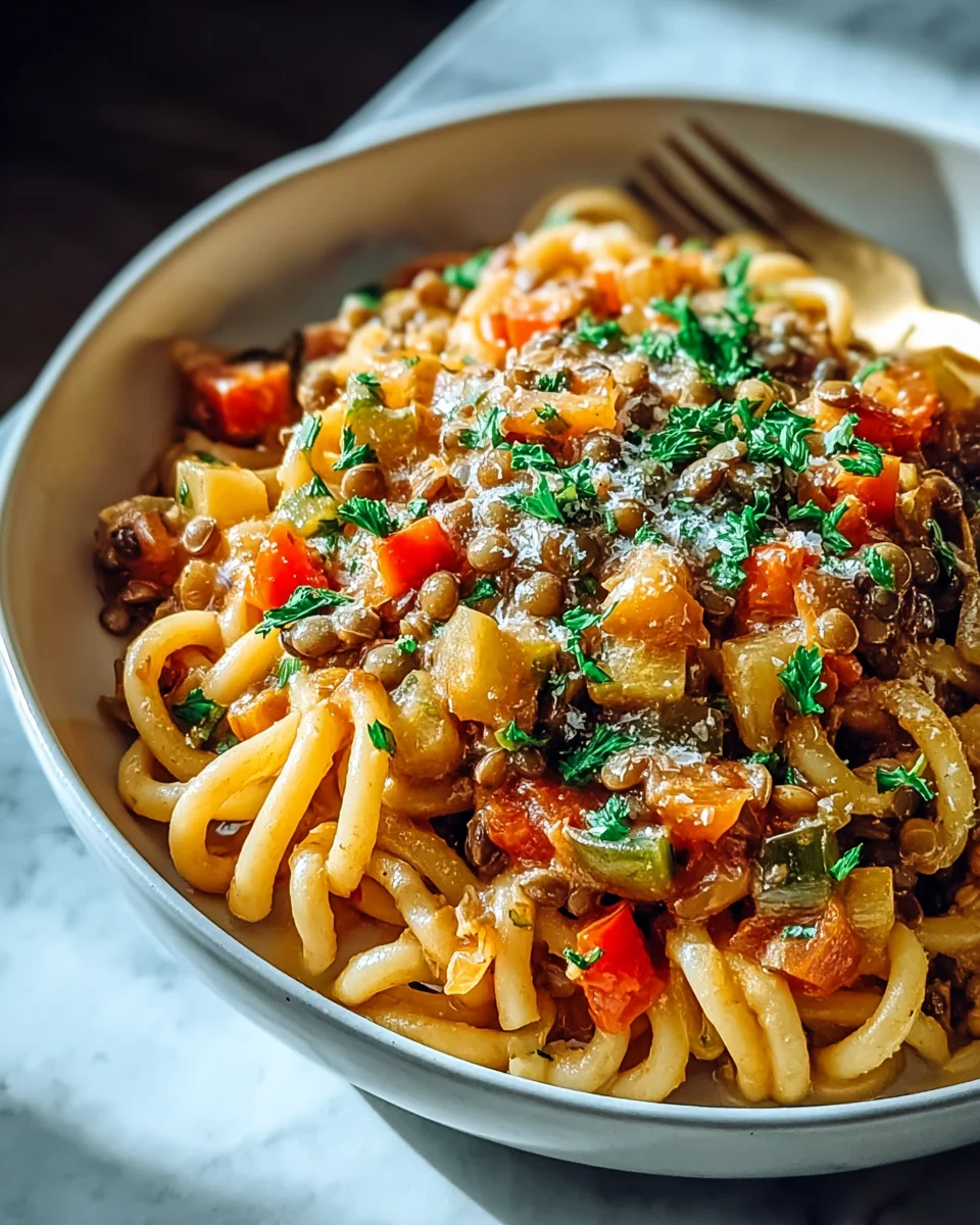 One Pot Pasta mit Linsen – Das ultimative Rezept entdecken!