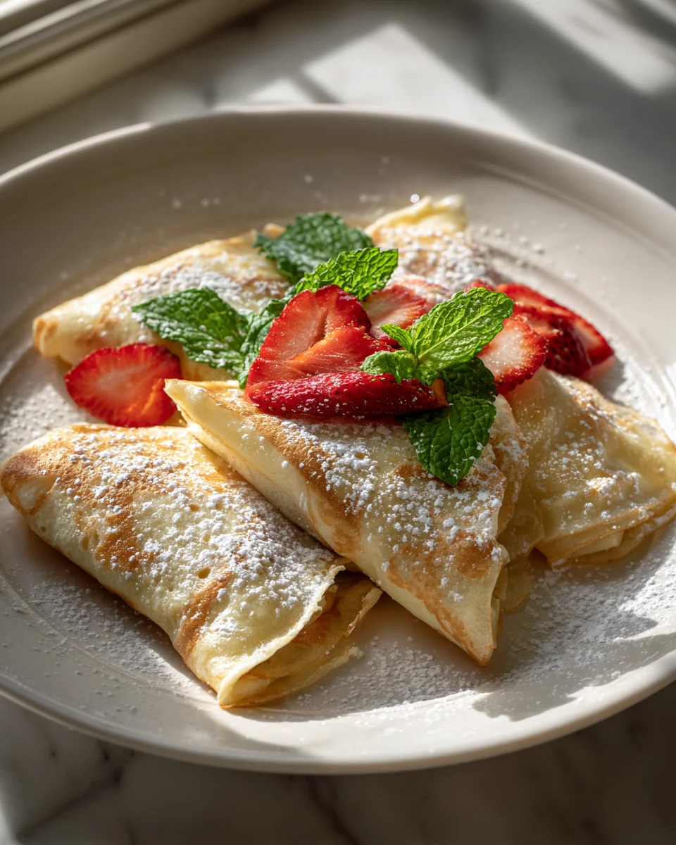 Oster-Crepes mit Erdbeerfüllung und alkoholfreiem Bier genießen!