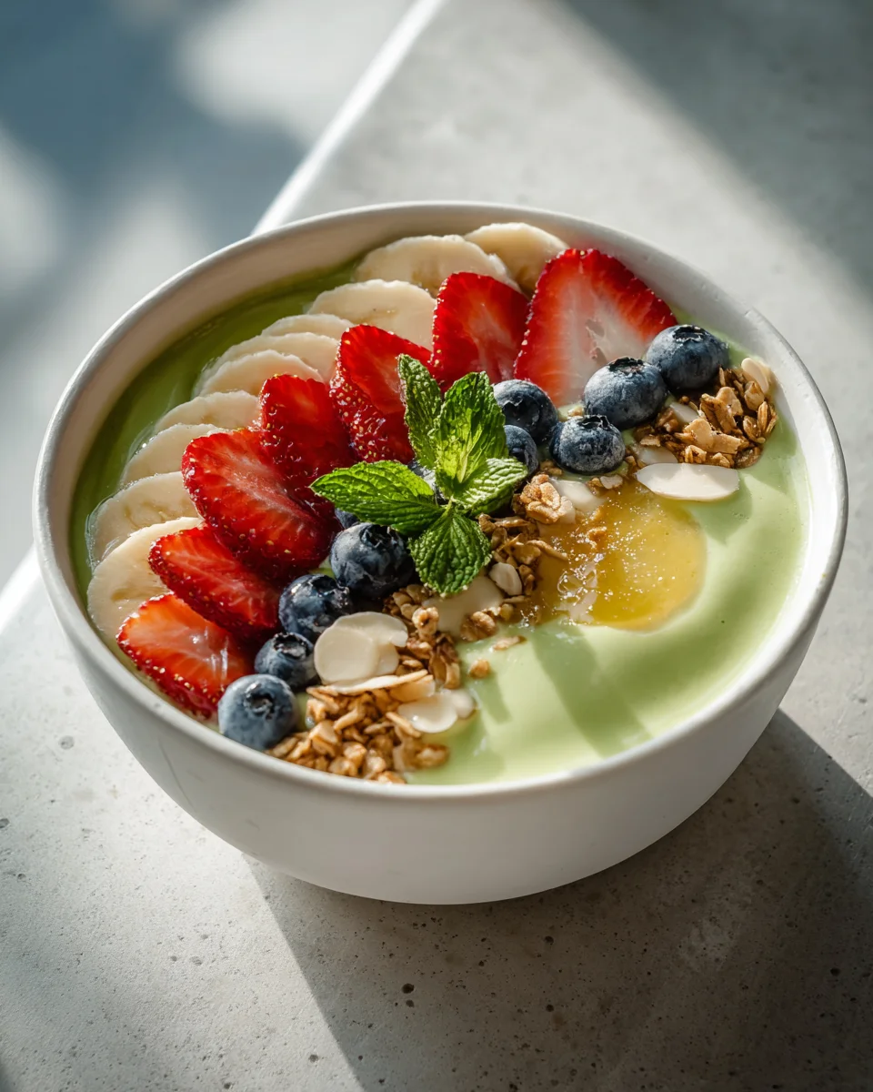 Leckere Smoothie Bowls mit Topping Mosaik für jeden Tag!