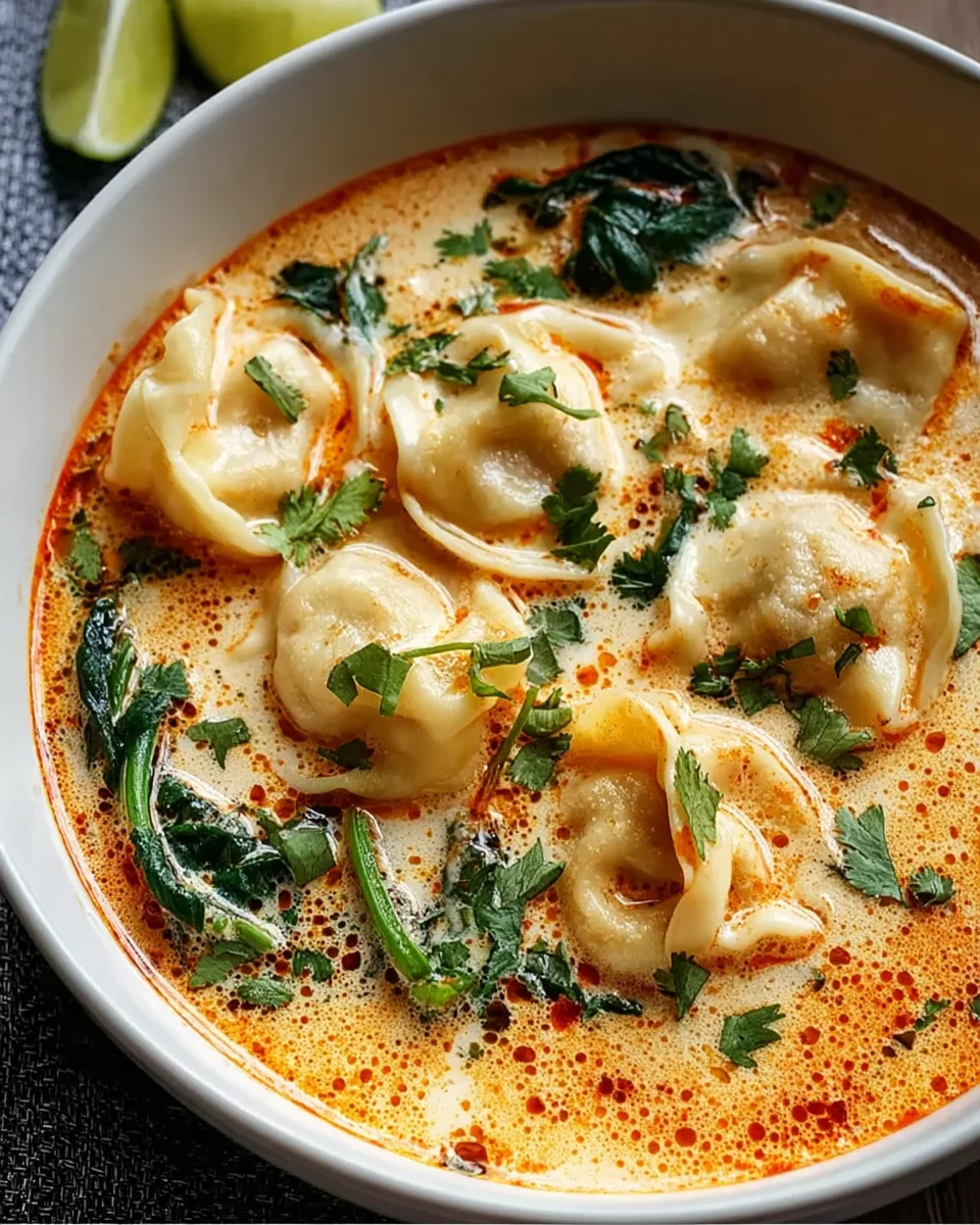 Cremige Thai-Dumplingsuppe – Ultimatives Rezept für Genuss!