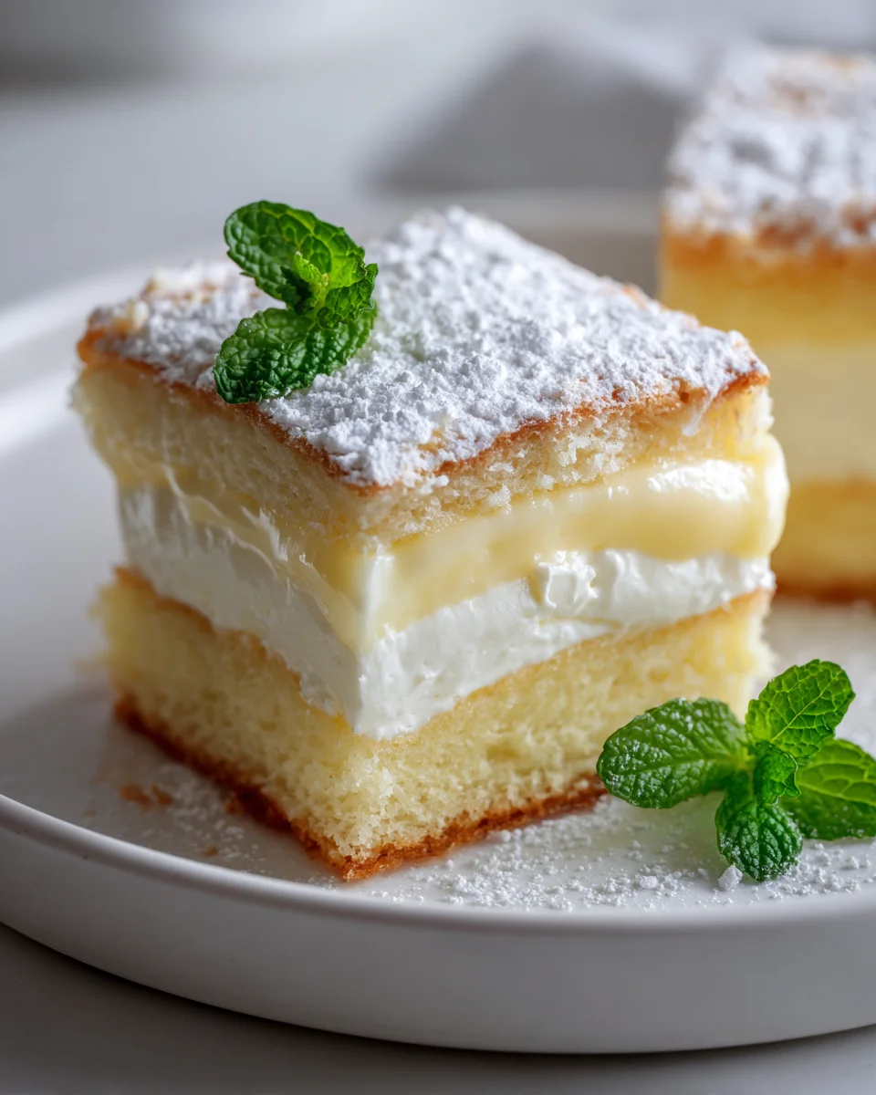 Himmlische Quark-Vanille Pudding Riegel