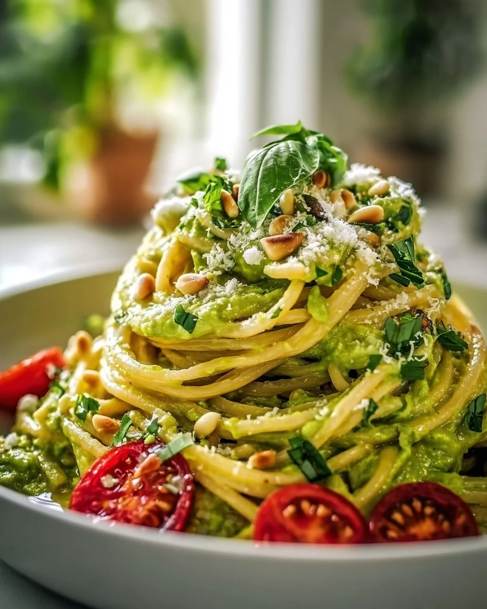 Cremige Avocado Pasta Vegan – Einfaches Rezept für Genuss!
