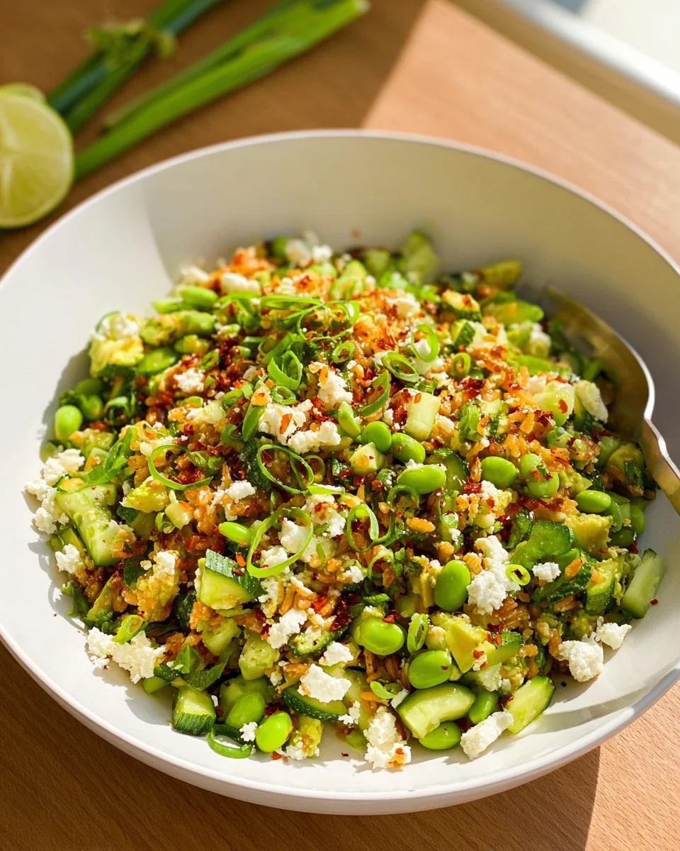 Crispy Reissalat: Knackiger Genuss mit frischen Zutaten!
