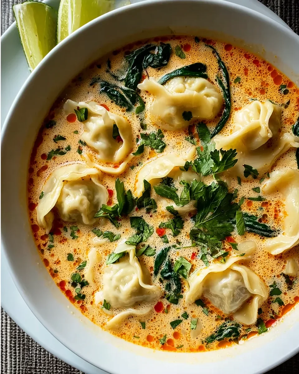 Cremige Thai-Dumplingsuppe – Ultimatives Rezept für Genuss!