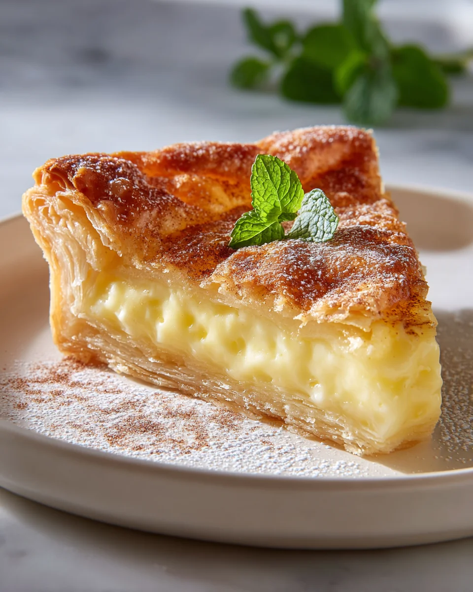 Griechische Pudding-Tartes mit Zimtzauber