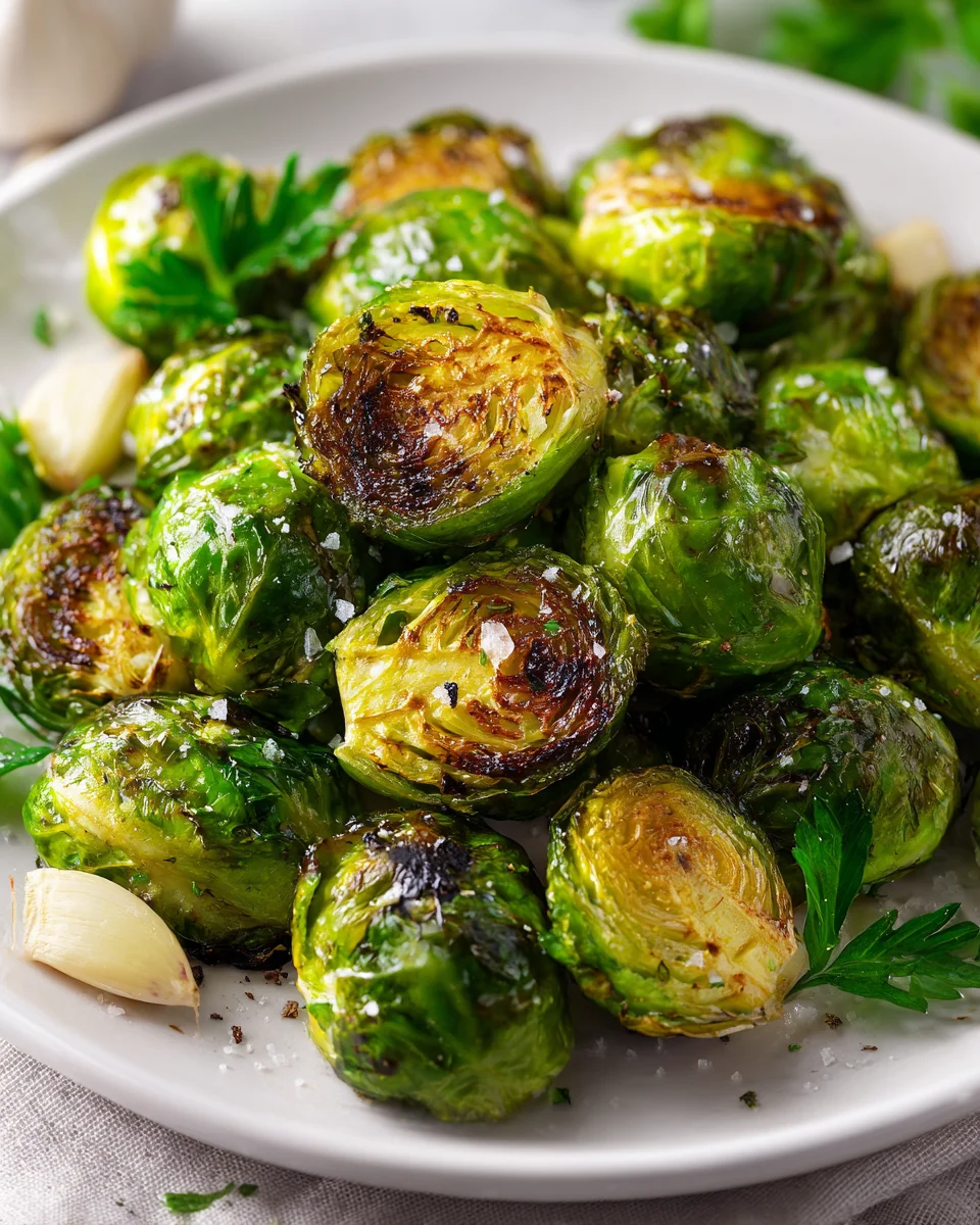 Overnight Airfryer Rosenkohl: Perfekt für Meal Prep!